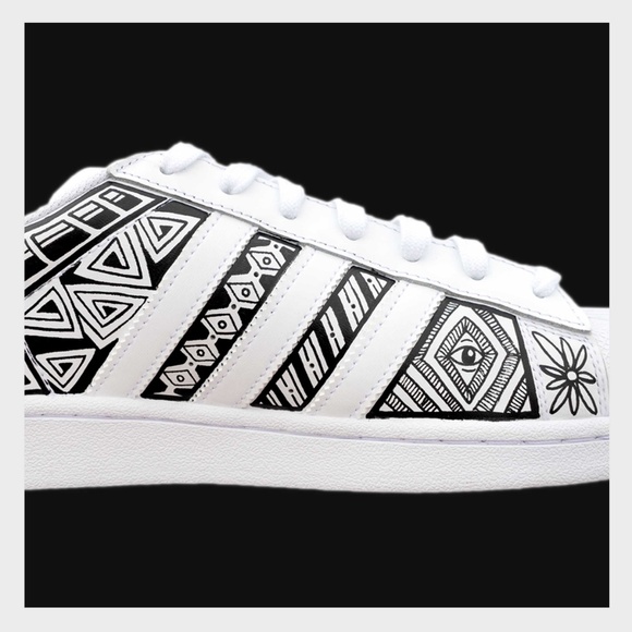 1 of a kind Adidas Superstar Frost White - Picture 5 of 5